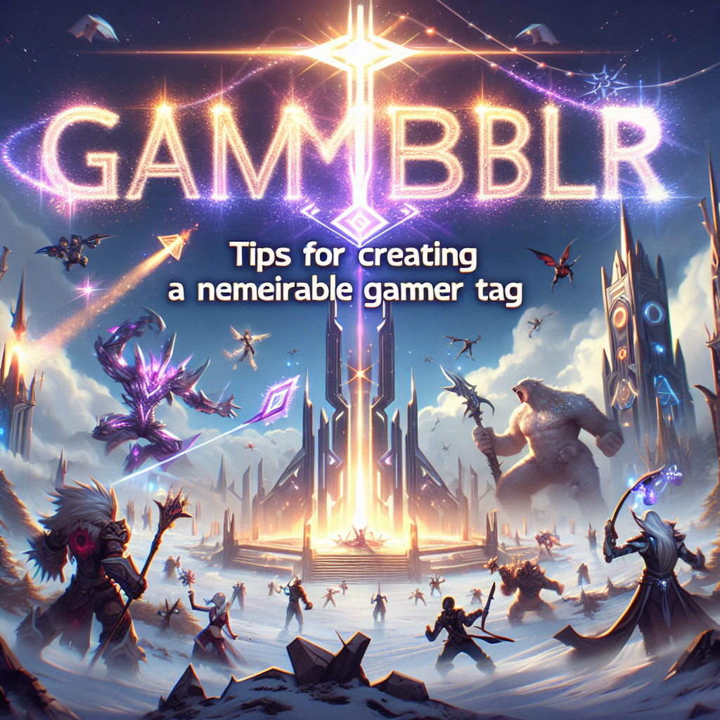 Id Mobile Legend: Tips for Creating a Memorable Gamer Tag