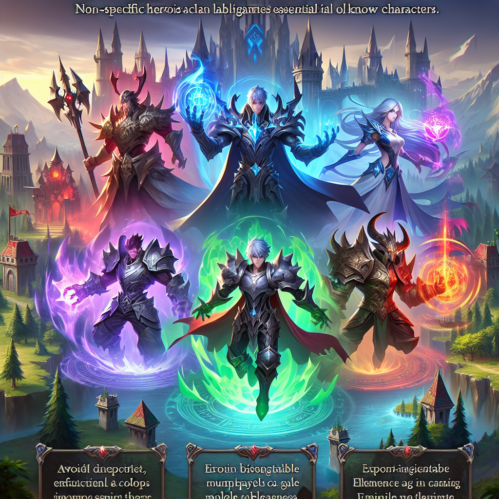 The Rise of Mobile Legends: Exploring the Main Characters and Their Impact on Gameplay
